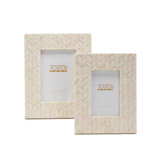 4x6 Basketweave Photo Frame