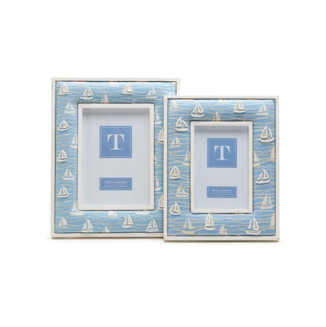 4x6 Blue Sailboat Frame