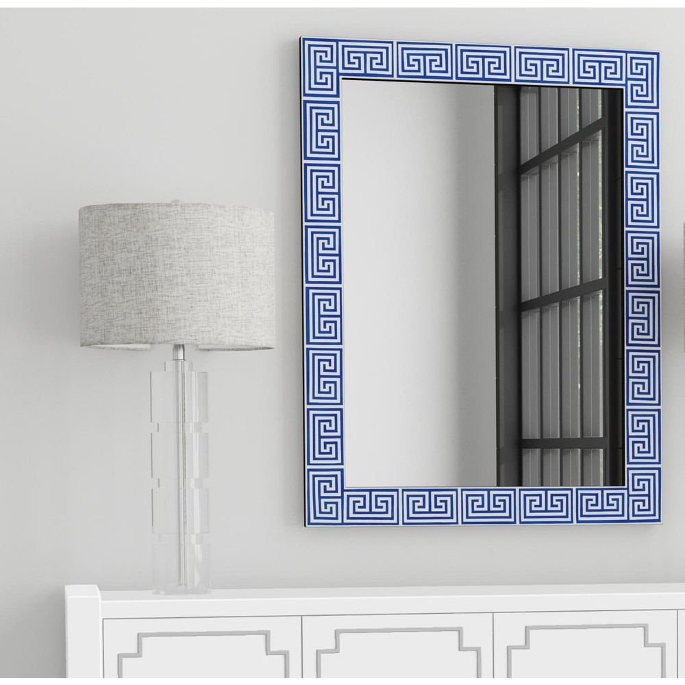 Greek Key Mirror - Image 2