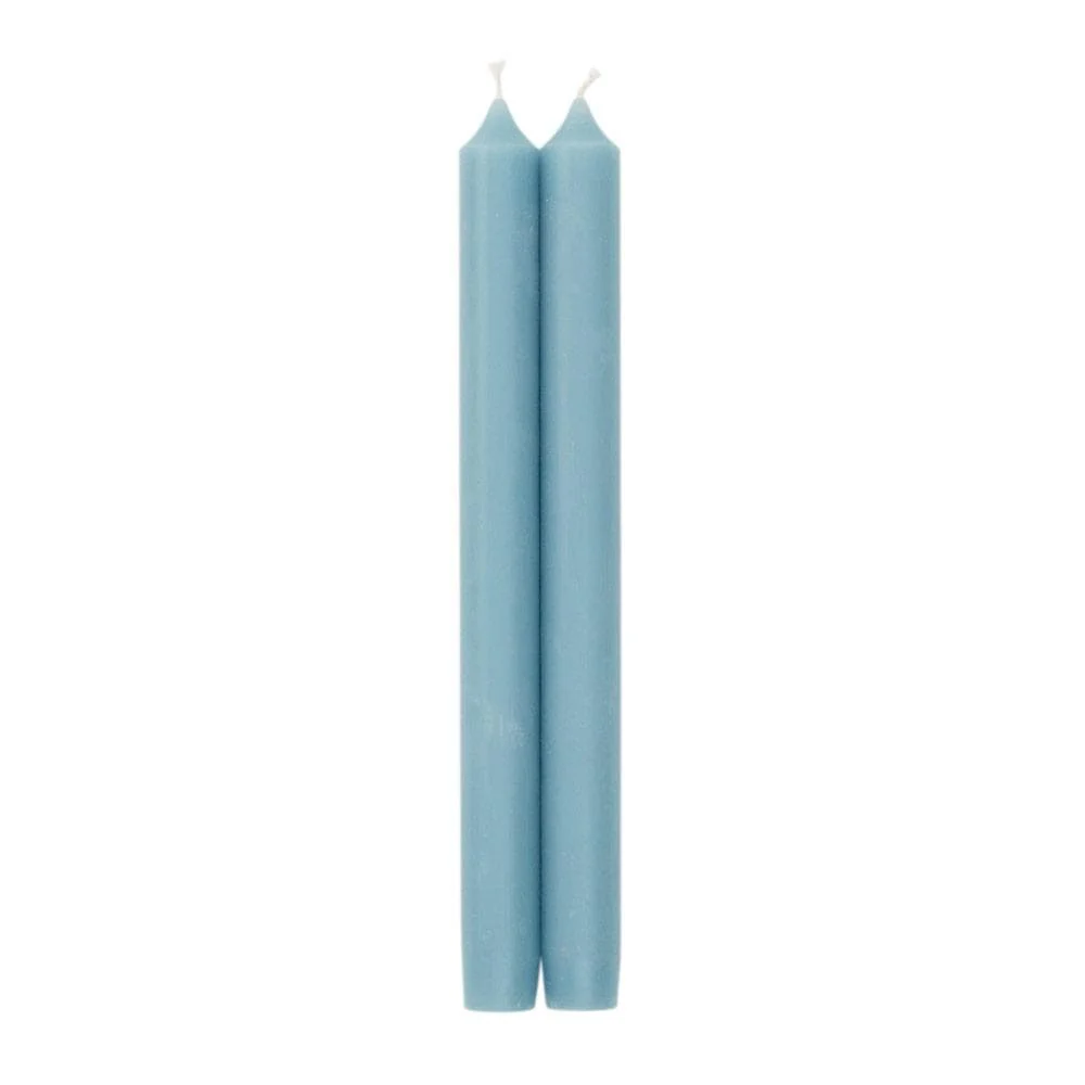 STONE BLUE - CANDLE CROWN PAIRS 10 INCH