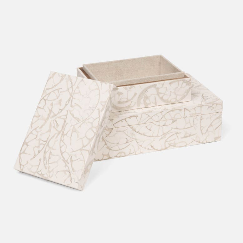 Shell Fossil Boxes- Set of 2 - Image 3