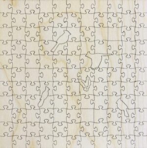 Winter Cardinal Medium Puzzle - Image 3