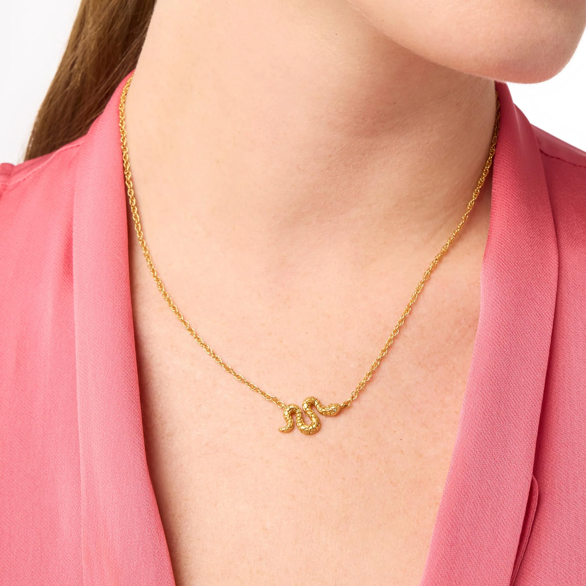 Snake Delicate Necklace - Image 2