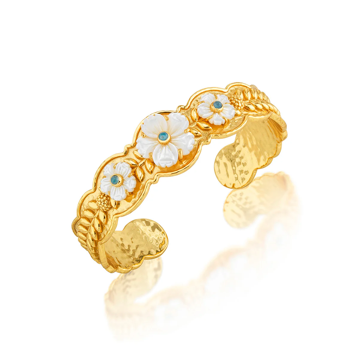 Villandry Fleur Scalloped Cuff - Multi - Image 2