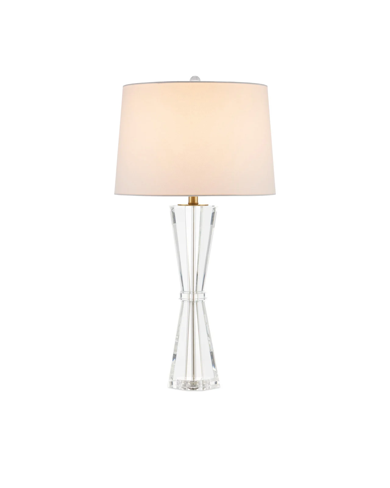 Hourglass Crystal Table Lamp - Image 2