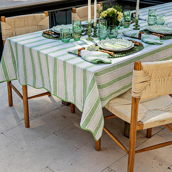 Cabana Stripe 60" x 120" Tablecloth