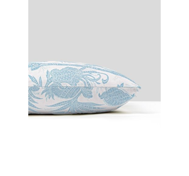 Balinese Peacock Pillow-Sky - Image 2