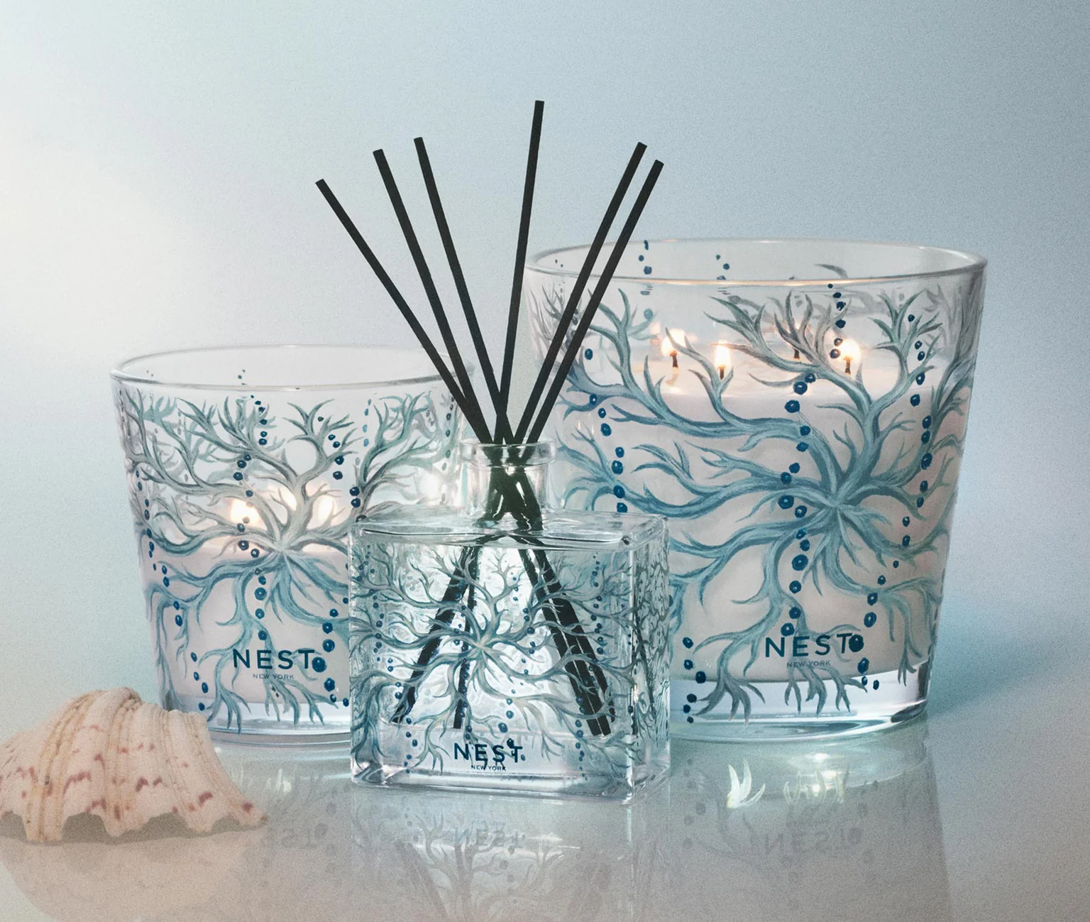 Specialty 3 Wick Candle - Ocean Mist & Sea Salt - 21.1 oz - Image 2