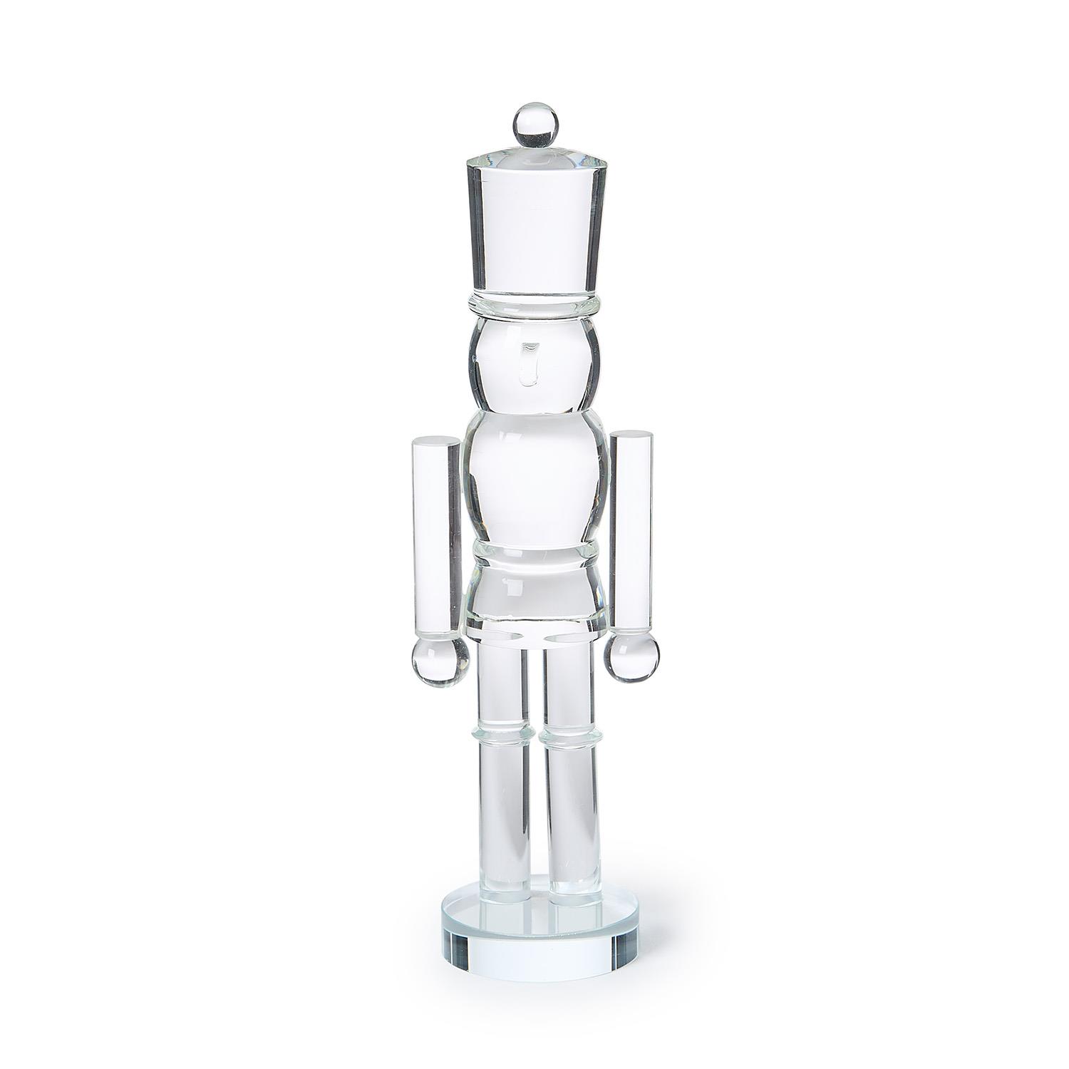 Glass Nutcracker Statue