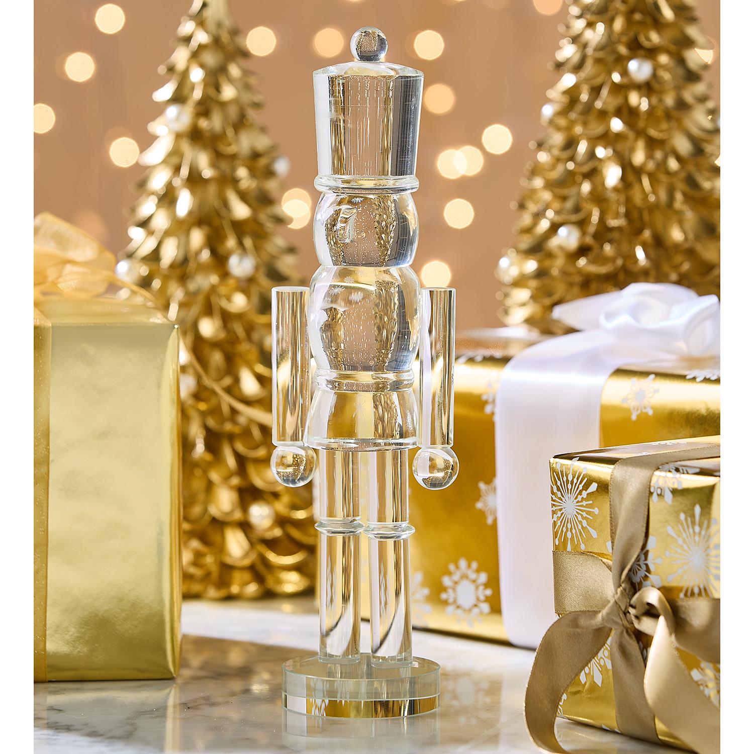 Glass Nutcracker Statue - Image 3