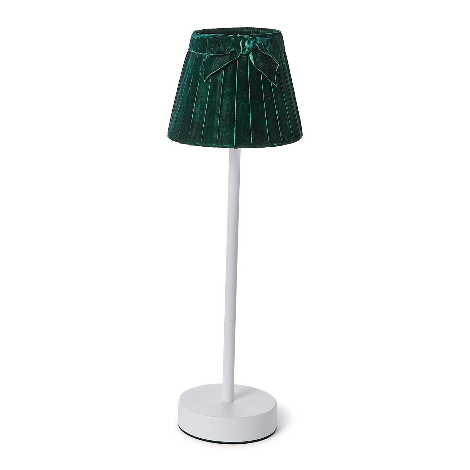 Pleated Bow Velvet Lampshade Cover - Image 4
