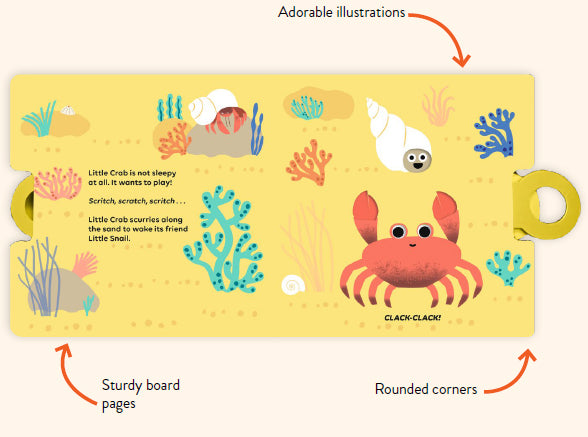 Clack-Clack Little Crab! Book - Image 2