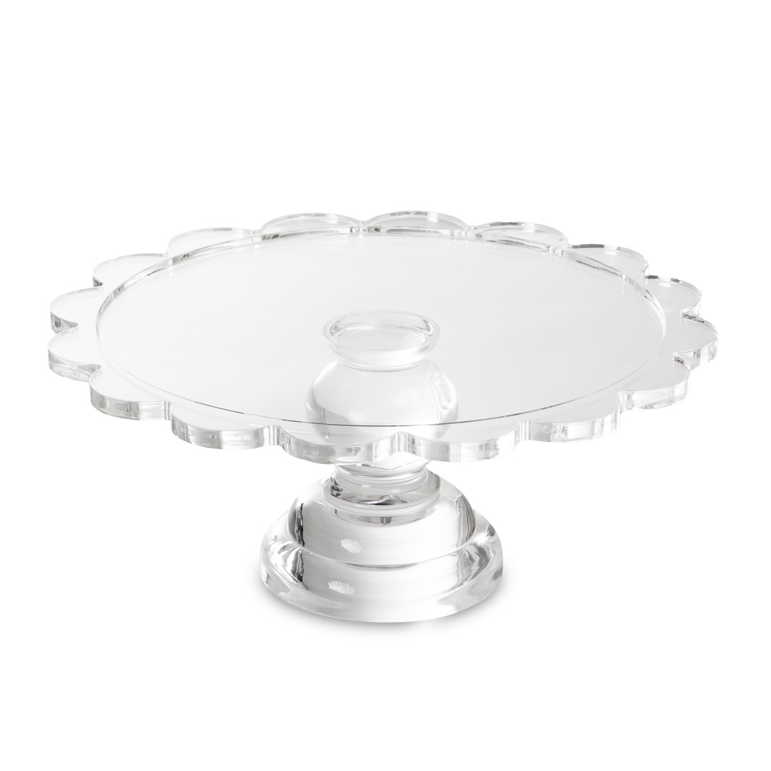 Coco Clear Acrylic Pedestal Server LG