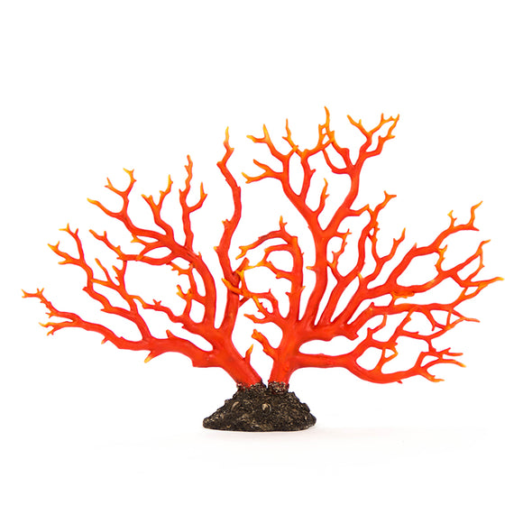 Large Red Coral Sculpture