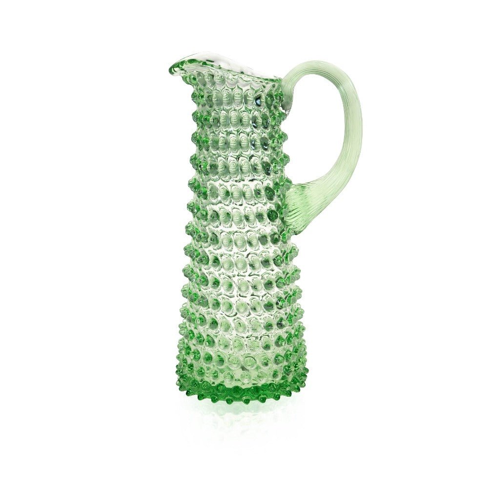 Light Green Hobnail Pitcher