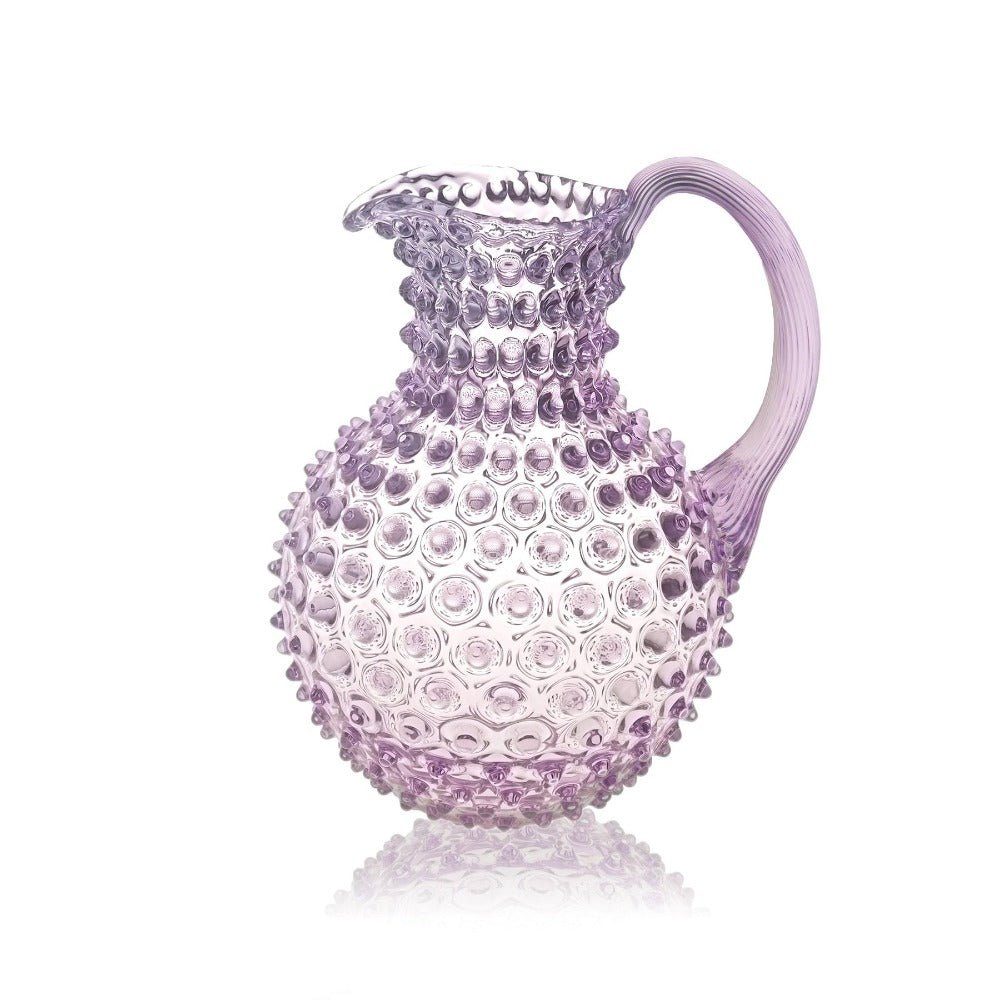 Lilac Hobnail Jug