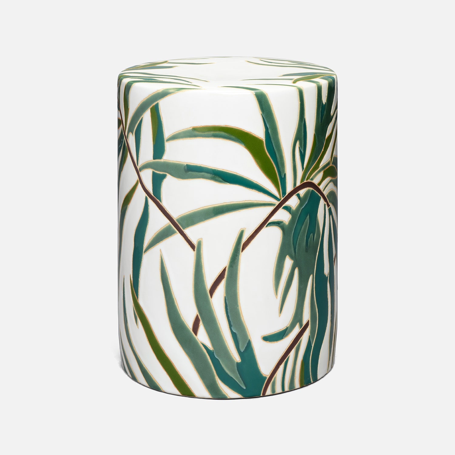 Dorothy Stool-Tropical Palm