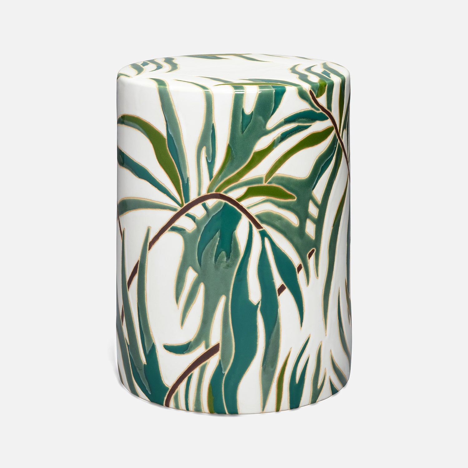 Dorothy Stool-Tropical Palm - Image 3