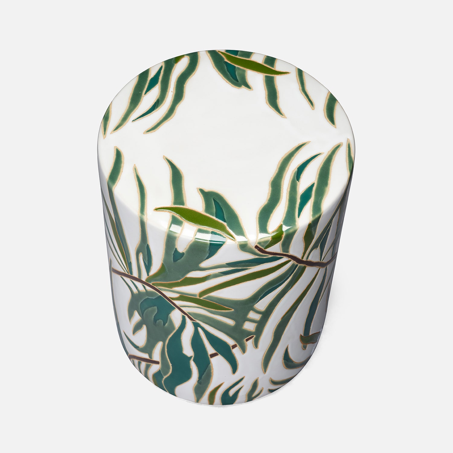 Dorothy Stool-Tropical Palm - Image 4