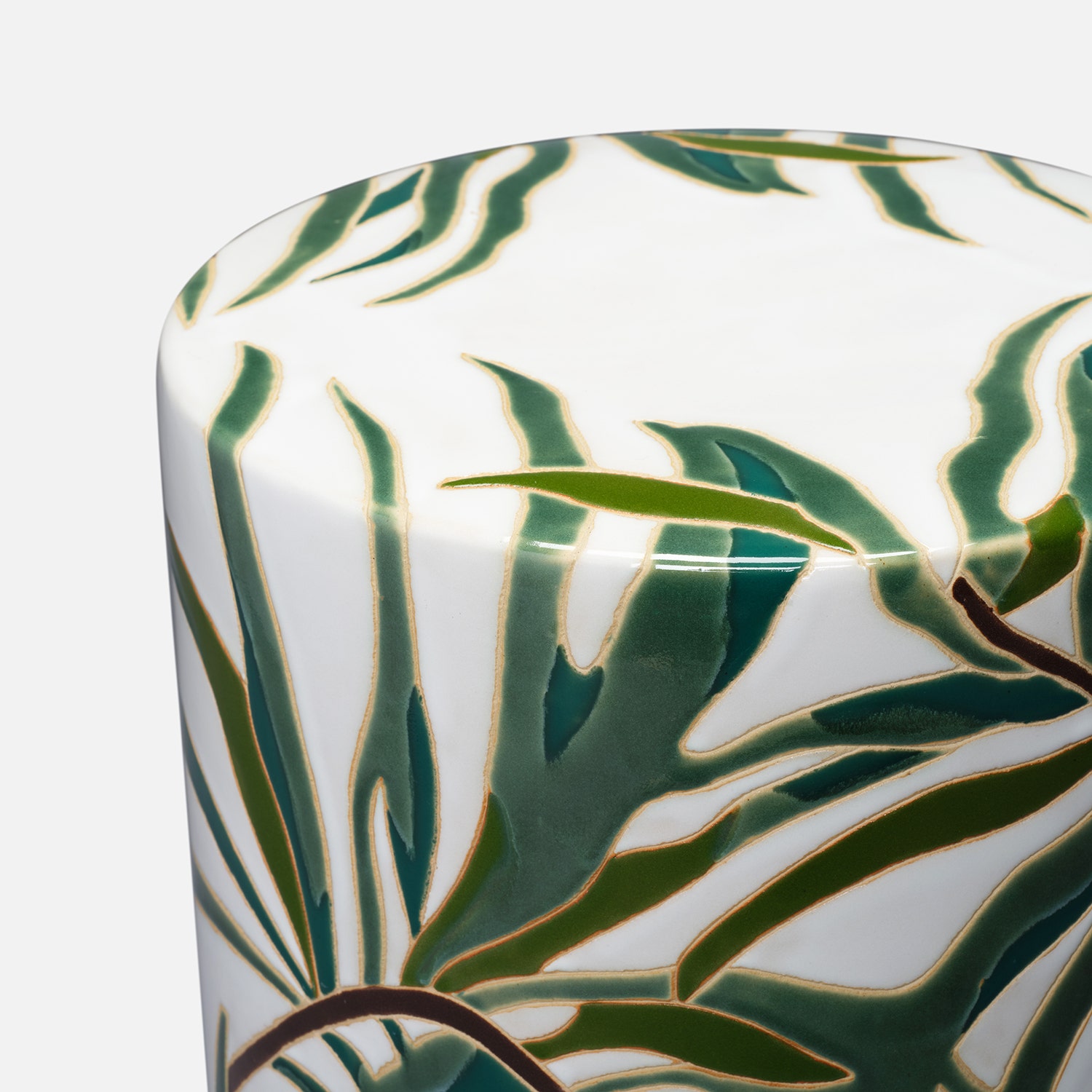 Dorothy Stool-Tropical Palm - Image 5