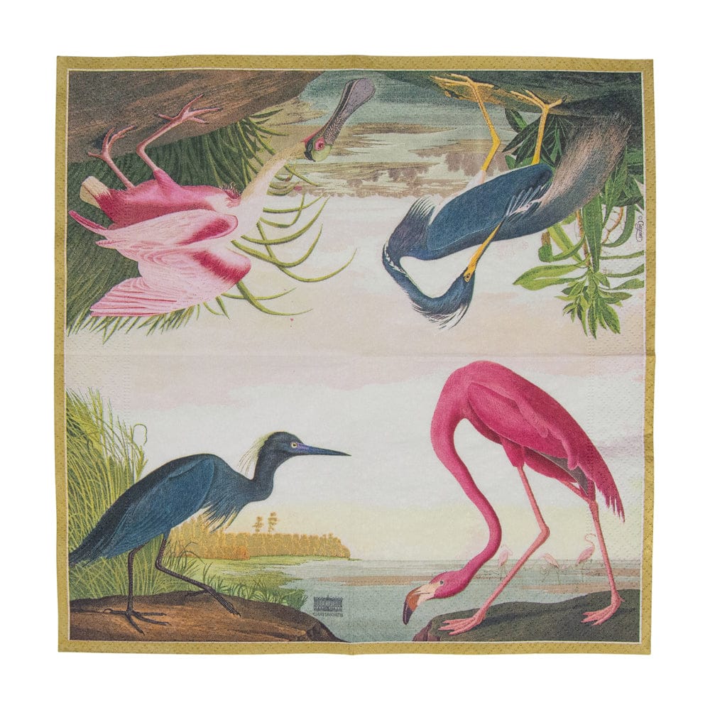 Audubon Bird Cocktail Napkins - Image 2
