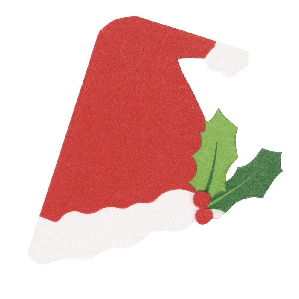 Santa Hat-Die-Cut Napkin