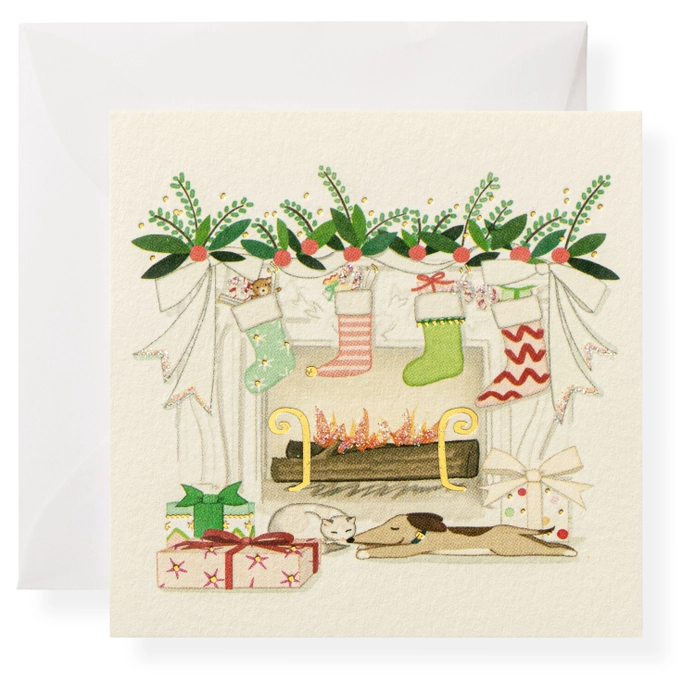 Cat & Dog Fireplace Gift Enclosure
