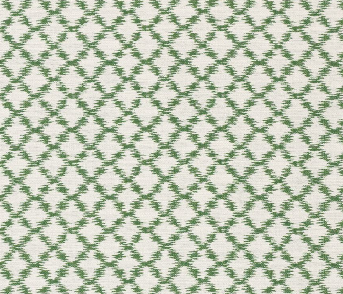 Ikat Diamond Outdoor Lumbar Pillow - Palm Leaf - Image 2