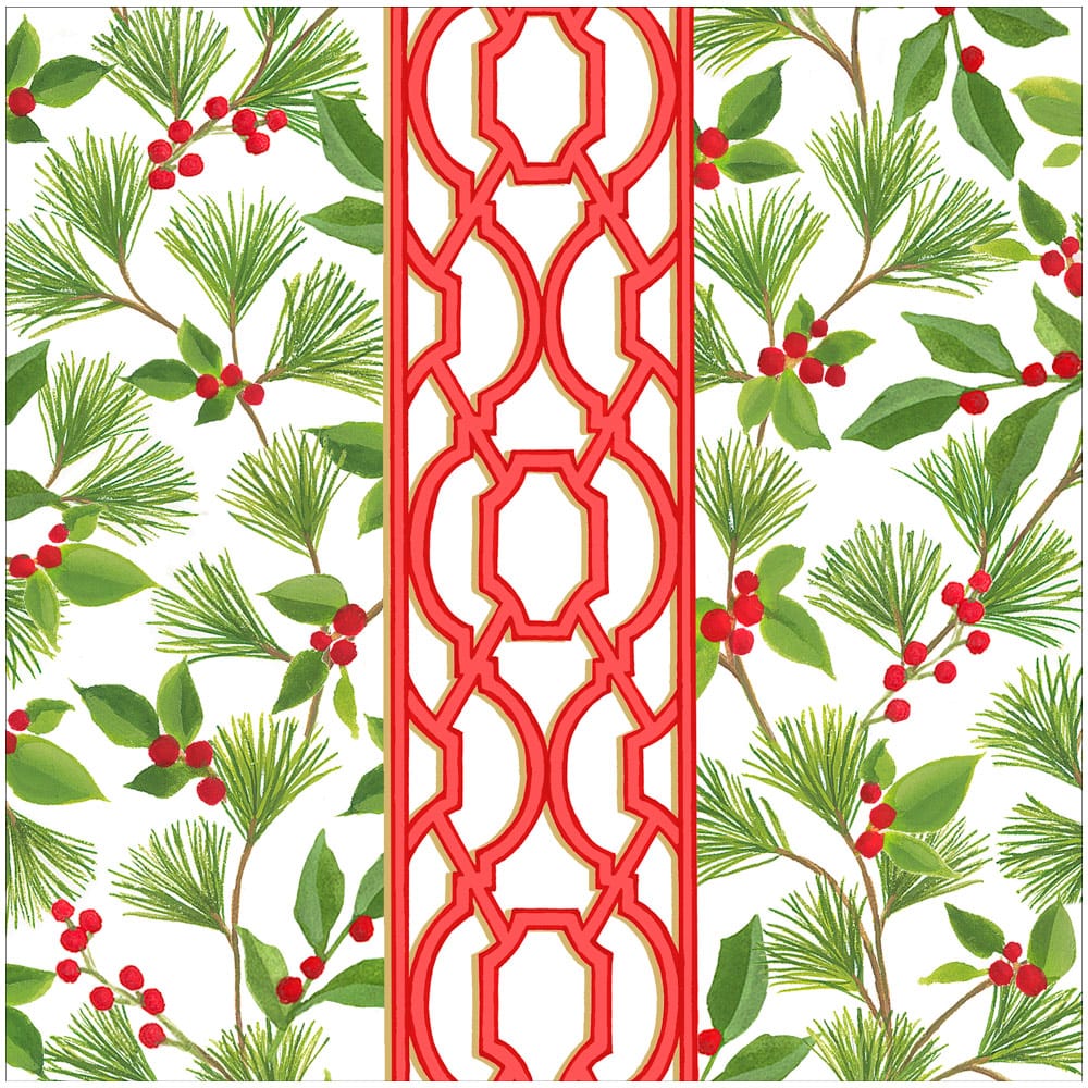 Knots and Greenery Dinner Napkin