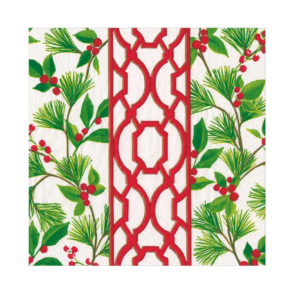 Knots and Greenery Luncheon Napkin