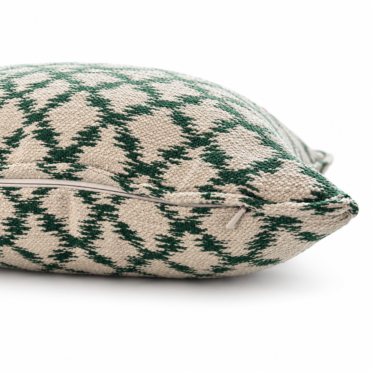 Lattice Outdoor Pillow - Palm Leaf - Image 3