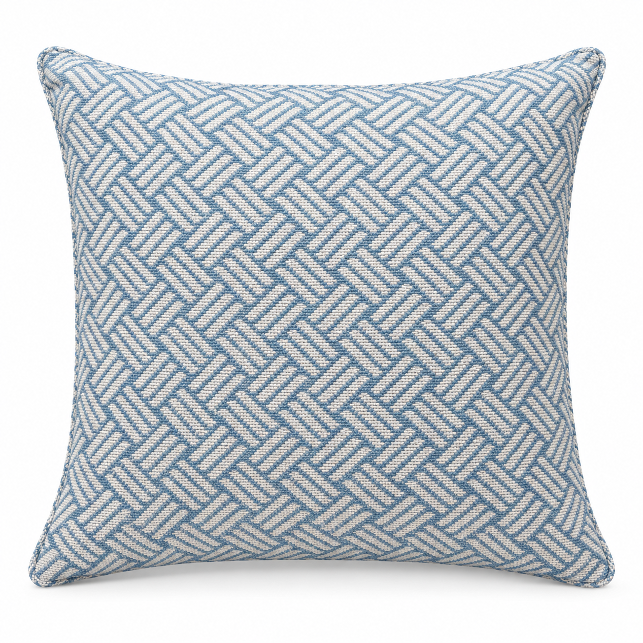 Lattice Outdoor Pillow - Sky