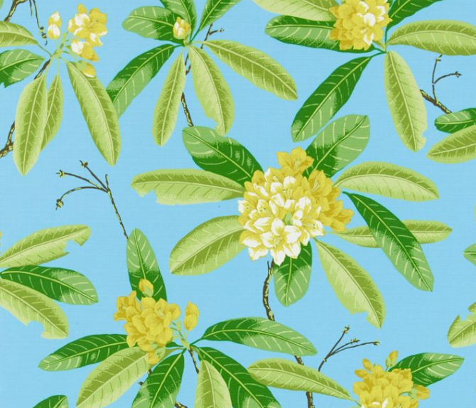 Rhododendron Outdoor Pillow - Carolina - Image 2
