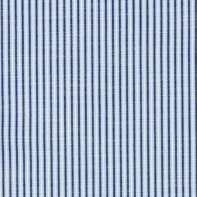 Tisbury Stripe Outdoor Lumbar Pillow - Cornflower - Image 2